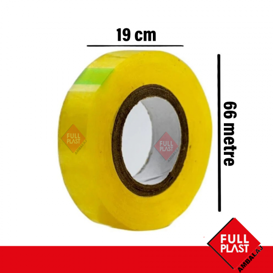 19mmx36 metre Şeffaf Para Bandı