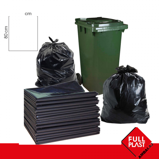 65X80 cm Jumbo Boy Extra Kalın Çöp Poşeti