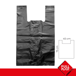 45X75 Siyah Atlet Poşet