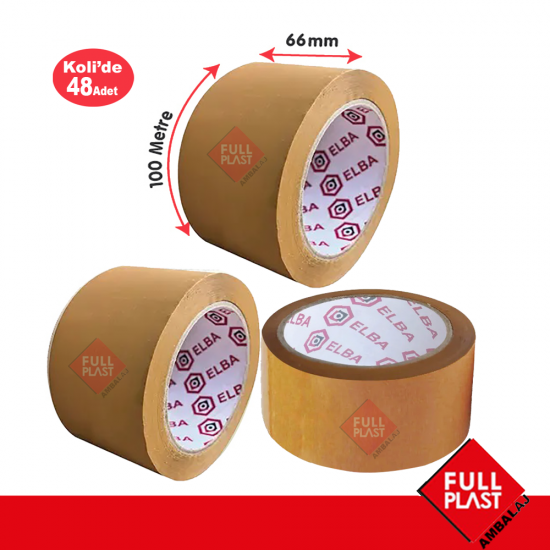 66x100 Elba Kahverengi Koli Bandı