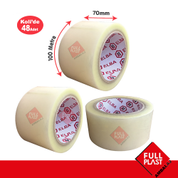 70x100 Elba Şeffaf Koli Bandı